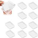 Small Plastic Storage Box with LidsSmall Clear Containers for Collecting Little Items Jewelry (10)