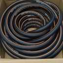 Giraffe Tools Garden Hose 5/8", Water Hose Heavy Duty, Flexible, Lightweight Hybrid Hose with Swivel Handle, 75ft Male to Female Fittings, Burst 600 PSI
