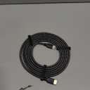 PowerBear 4K HDMI Cable 10 ft | High Speed Hdmi Cables, Braided Nylon & Gold Connectors, 4K @ 60Hz, Ultra HD, 2K, 1080P, ARC & CL3 Rated | for Laptop, Monitor, PS5, PS4, Xbox One, Fire TV, & More