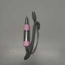 Nail Drill Handpiece Electric Nail Drill Handle Machine Replacement Nail Polishing Pen Portable Manicure Pedicure Tool (Pink)