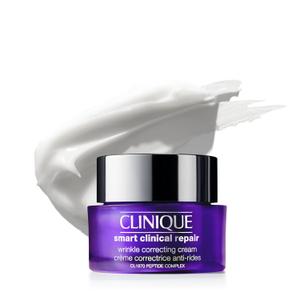 Clinique Smart Clinical Repair Wrinkle Correcting Anti Aging Face Cream With Hyaluronic Acid + Peptides For All Skin Types | Hydrating