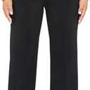 Women Stretchy Straight Leg Dress Pants Comfy Solid Classic High Waisted Wide Leg Long Bootcut Pant Slacks Work Office, Size S