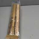 LazBlinds No Tools No Drill Cordless Bamboo Roman Shades, Light Filtering Window Treatment, Roll Up Bamboo Blinds for Windows 45'' W x 48'' H, Ceylon Light Russet