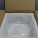 190oz Extra Large Glass Trifle Bowl, Modern Design Clear Glass Round Dessert Centerpiece Serving Bowl for Laying Ice Cream Cakes, Salad, Fruit, Microwave & Dishwasher Safe