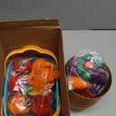 JOYIN Learning Toys Play Food Set for Toddlers, Cutting Food for Preschool Activities, Play Kitchen Accessories, Educational Toys, Color Sorting Set for Boys & Girls, Gifts for Christmas