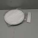 Unicozin Dimmable Ceiling Light with Remote Control, Wired 8.7Inch 18W 3000K-6000K Light Color Adjustable, Round LED Flush Mount Ceiling Lamp, White Flat Panel Lights for Dining Room, Bedroom, Kitchen