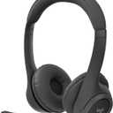Logitech Zone 301 Wireless Bluetooth Headset with Noise-Canceling Microphone, Compatible with Windows, Mac, Chrome, Linux, iOS, iPadOS, Android Graphite