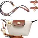 Premium Leather Bag Shoulder Strap for Crossbody, Mini & Bags - Adjustable Purse Strap Kit for Handbags, Tote Bags & Crossbody Conversion