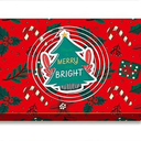 easykart labels 24 Christmas Gift Card Holder with Name Stickers, Present Boxes Gift Card Holder Box Gift Wrapping Envelopes Gift Wrap Boxes with Ribbon a Tags for Holiday (12 Designs x 2 Each)