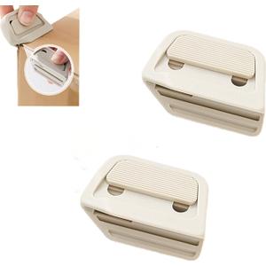 Mini Ceramic Box Cutter - Auto-Retractable 7mm Blade, Magnetic Package Opener, Compact Utility Knife for Mail, Crafts & DIY(2, white)
