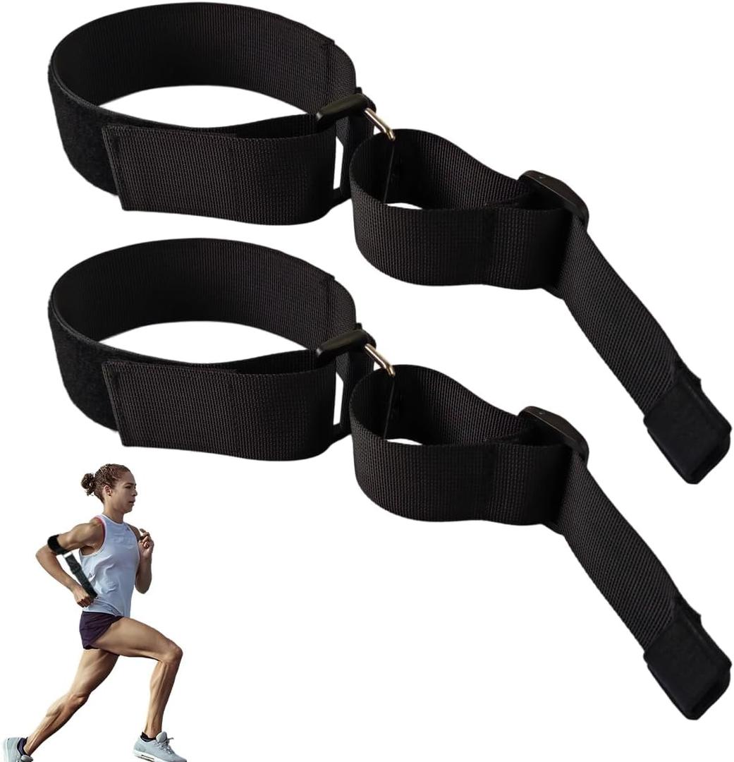 Arm Swing Trainer, 90 Degree Running Form Aid for Speed & Agility Training, Adjustable Strap to Improve Endurance, Prevent Arm Crossing in All Sports, Help Athletes Run Faster