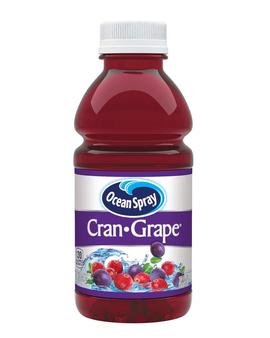 Ocean Spray® Cran-Grape® Cranberry Grape Juice Drinks, 10 Fl Oz Bottles, 2 Count