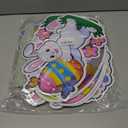 8 Pcs Easter Yard Decorations Outdoor,Easter Egg Decorations for Outside,Bunny Yard Sign with Stakes,Easters Party decor,Outdoor lawn decor Egg and bunny