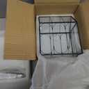 Meonum Tiny Glass Terrarium Kit with Grow Light, Venus Fly Trap Terrarium with Absorbent Mat, Timer&3 Light Modes for Succulent Live Air Plants Indoor Home Office Decor (7.1"x 4.7"x 8.7",USB Powered)