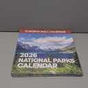 2026 National Parks Wall Calendar | Beautiful Outdoor Nature Landscapes Calendar of US State Parks Scenery for 2026, Great Calendar Stocking Stuffer Gift for Men or Women