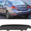 MUNALP Rear Lower Bumper for Honda Civic 13-15 | Rear Diffuser for Honda Civic Textured Black PP OE 04716TR3A90 HO1195101 Bolt-On