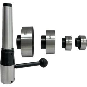 Assorts' Metric Die Holder with 3MT Shank for Lathe Threading - Die Sizes 16, 20, 25, 30, and 38 mm