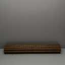 LazBlinds No Tools No Drill Cordless Bamboo Roman Shades, Privacy Window Treatment, Roll Up Bamboo Blinds for Windows 34'' W x 64'' H, Driftwood