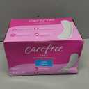 Carefree Panty Liners for Women Long, Unwrapped, Unscented, 92ct