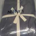 100% French Linen Sheets - California King Size Bed Sheets, Breathable & Cooling Pure Linen Sheets,Soft Durable and Tear Resistant -16 Inch Deep Pocket - 4Pcs (Dark Grey, California King)