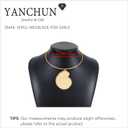 YANCHUN Gold Shell Necklace Chunky Gold Conch Seashell Necklaces for Women Beach Jewelry Summer Outfits Accessories for Women