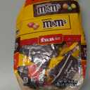 M&M'S Fun Size Assorted Chocolate Candy Variety Pack, Milk Chocolate, Peanut & Peanut Butter, Party Size Bulk Candy Bags for Halloween, Party Favors, Offices, and More, 19.41 Oz, Best By 08/2026