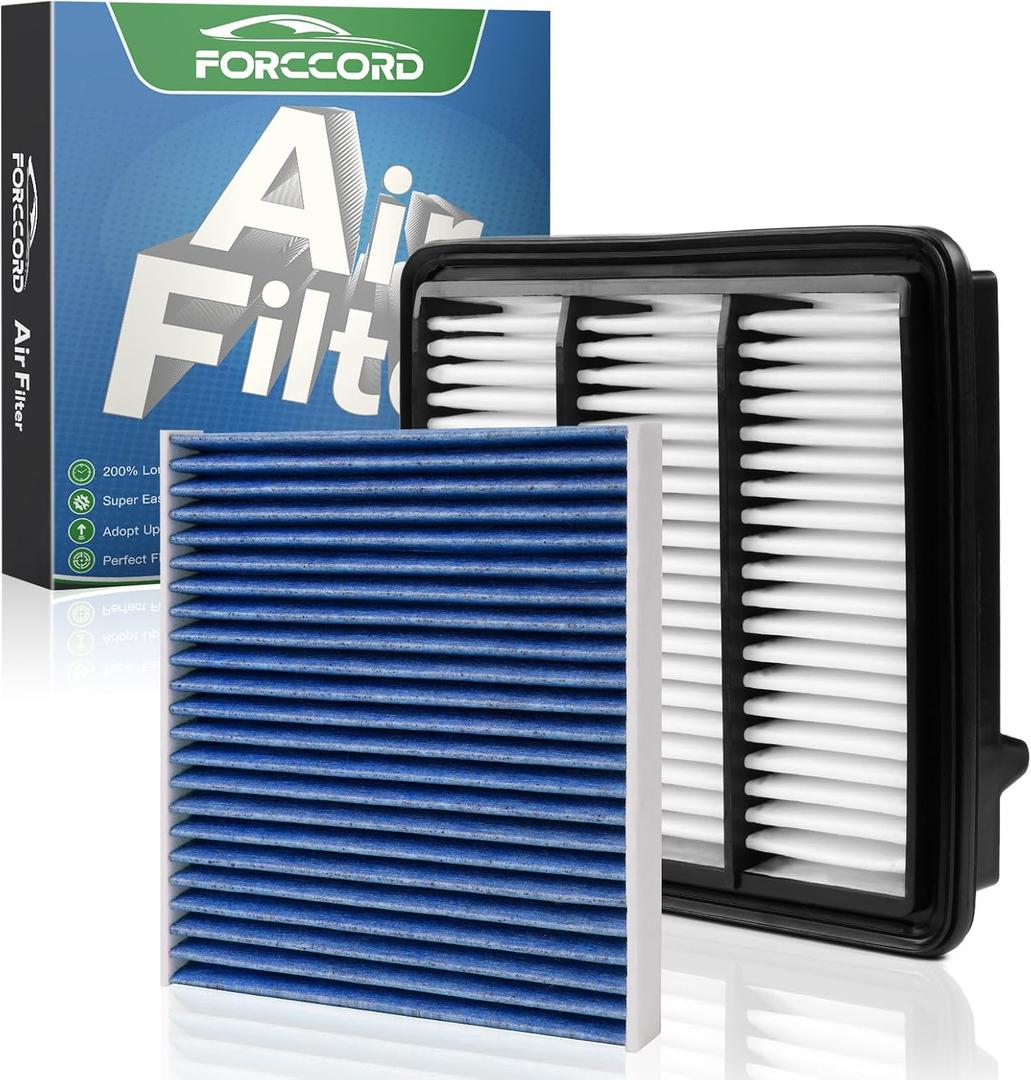 Cabin & Engine Air Filter Combo Fit for Only 1.5L Honda CR-V CRV CR V 2023 2024 2025 2026 L4 (Not for Hybrid 2.0L) Activated Carbon Cabin Filter Replace# CF11182 17220-64A-A00 Car Accessories