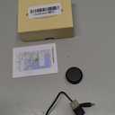 GPS Tracker for Vehicles & Pets  Mini Magnetic Car Tracker, Real-Time Tracking with Geofence Alerts & Playback | Vehicle Tracker Device, 100+ Languages & Google Maps  No Monthly Fee (Black)