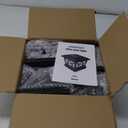 VOLISUN Solar Post Cap Lights Outdoor 4Pack, with Edison LED Bulbs, 2 Brightness Setting, Fence Post Lights Solar Powered for Garden Fence Deck Mailbox Yard Porch, Fits 4x4 6x6 Posts(Slate Black)