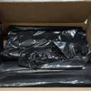 Plasticplace 6465 Gallon Black Bags, Heavy Duty Toter Can Liners, Tear & Leak Proof, Industrial Strength, 25 Count, Large Garbage Bags for Kitchen & Commercial Use 1.2 Mil, 50" x 60"