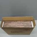 PETAFLOP 8x10 Picture Frame Set of 7, Rustic Frames Display 8 by 10 Inch Photo for Wall or Tabletop (Distressed Brown)