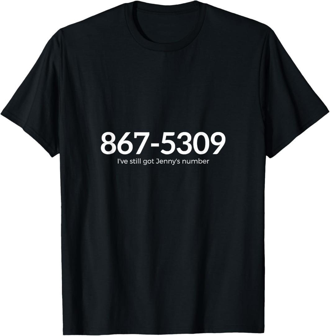 Retro 80s Music Nostalgia Pop Culture Classic Lyrics Gift T-Shirt. L Size
