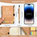 INSADA Christian Prayer Journal Bulk Spiral Notebook with Sticky Notes Small Notepad, 4.13x 5.43,for Friends Family religious Christmas Gifts (20 sets)