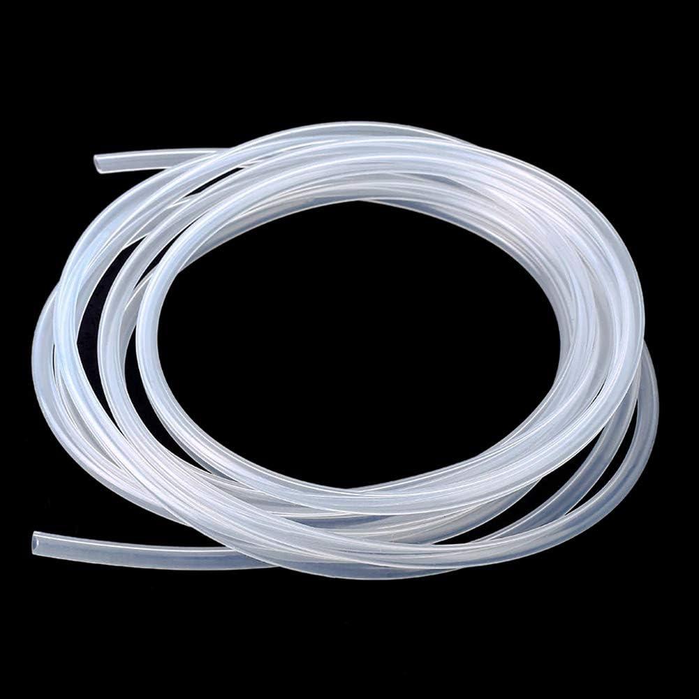 3/8" ID Silicone Tubing, Food Grade 3/8" ID x 1/2" OD 16 Feet Length Pure Silicone Hoses High Temp for Home Brewing Winemaking