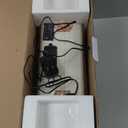 Vinyl Record Player with Built-in Speakers 3-Speed Vintage Record Player Bluetooth Portable Suitcase Turntable Belt-Driven LP Player Support RCA Output and Headphone Output (White Rose Gold)