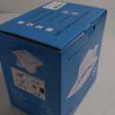 FEITON Bathroom Exhaust Fan with Light, Ceiling Mount, 110 CFM 1.0 Sones 4 Inch Duct, Quiet Square Bath Fan Light Combo, Shower Exhaust Fan with Light