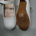 LAURMOSA Flower Girl Shoes Kids High Heels Mary Jane Flats Cute Pearl Rhinestones Girls Dress Pumps Shoes for Church Wedding Party Little Big Kids. size 13