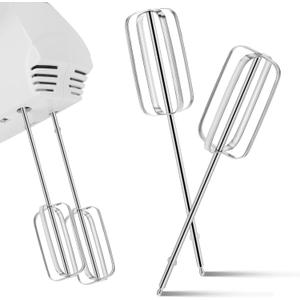 MAGICLULU 2Pcs Hand Mixer Replacement Beaters, 8.4 Inch Long Stainless Steel Mixer Attachments - Professional Kitchen Egg Whisk Parts Compatible with Most Handheld Electric Model