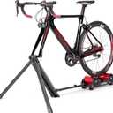 Bike Trainer Stand Resistance Adjustable - Portable Magnetic Bicycle Rollers Indoor Exercise/Fitness/Workout - Fordable Fully Aluminum Alloy