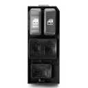 Driver Side Power Window Switch for 1996 1997 1998 1999 2000 2001 2002 2003 2004 2005 Chevy Astro GMC Safari Master Door Lock Switch Control Button Replacement 15151511 19244649 1S3903 DWS129 901026