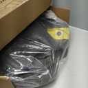 YITAMOTOR Floor Mats Compatible with 2013-2018 Dodge Ram 1500/2500/3500 Crew Cab & 2019-2024 Ram 1500 Classic Crew Cab, Custom Fit TPE Floor Liners 1st & 2nd Row All-Weather Protection, Black (Bench Seat)