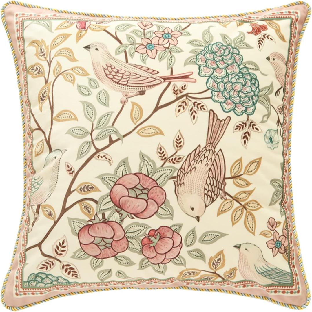 patdrea Velvet Euro Sham Decorative Throw Pillow Covers Set Soft Durable Cushion Cases Pillowcase for Couch Bedroom Car