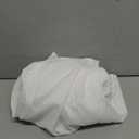 Crib Bed Skirt 28 x 52 with 14 Drop Pleated Dust Ruffle for Baby Boys Girls Elastic Adjustable Fit Toddler Bedskirt Easy On/Off Soft Nursery Standard Crib Bedding Skirts Solid White Crib Skirt