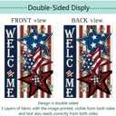 Seasonal Garden Flags Set of 12 Double Sided 12x18 Inch, Small Yard Flags for Outside, Spring Summer Fall Winter & Holiday Outdoor Decor, Halloween Christmas Easter Decorations for All Seasons
