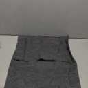 MIULEE Pack of 2 Decorative Outdoor Solid Waterproof Throw Pillow Covers Faux Linen Garden Farmhouse Cushion Cases for Patio Tent Balcony Couch Sofa 20x12 Inch Dark Grey