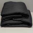 2 Padded Moving & Packing Blankets Heavy Duty - 80" x 72" Moving Blankets - Shipping Furniture Pads for Moving and Storage