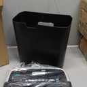 Bonsaii Paper Shredder for Home Use, 3.4 Gal Wastebasket, 6 Sheet Crosscut Paper Credit Cards, Staples, and Clips Shredder for Home Office Use, Portable Handle Design (C237-B New Version)