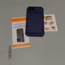 BXYJY for iPhone 15, iPhone 14, iPhone 13 Case Wallet, Built-in Card Holder(4-5 Cards), Slide Camera Cover, Military Grade & RFID Protection, Heavy Duty Women Men Phone Case for iPhone 15/14/13, Blue