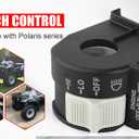 Handlebar Headlight Hi/Lo Beam Light Kill Stop Switch Compatible for Polaris ATV ATP Magnum Scrambler Sportsman Trail Boss Xpedition Xplorer 325 330 400 425 500 600 700 800 4010560 4010591