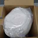 Ultra Soft Cozy Faux Fur Throw Blanket, Fuzzy Plush Thick Bubble Blanket, Luxury Fluffy Blanket for Couch, Sofa, Bedroom, and Living Room, 50x60 Inches, Cream White